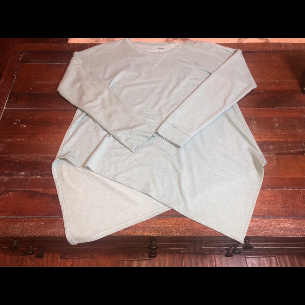 blueish color shirt!